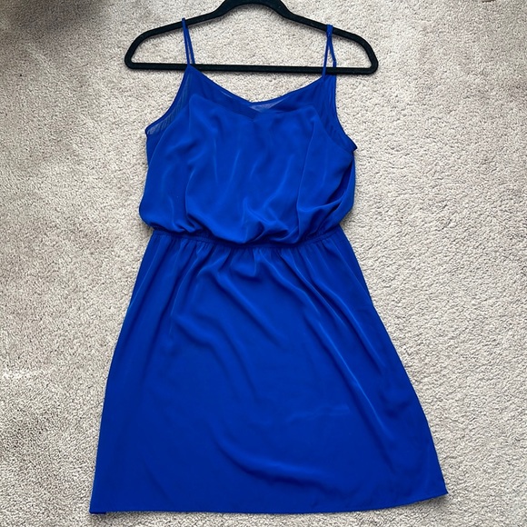 Express Blue Dress - Picture 3 of 4